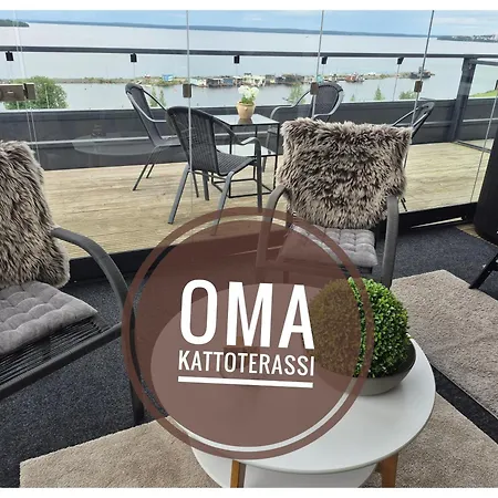 Penthouse-tasokas Moderni Kaupunki Huoneisto Huipulla -iso Jacuzzi Omalla Kattoterassilla - Aurinkotuolit Ja Aurinko Odottaa Sinua - Huikea Maisema- - 10 Hloe - Free Parking Apartment
